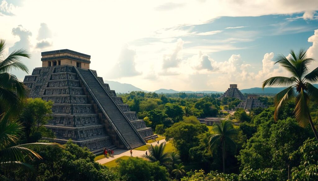 Chichen Itza travel and Palenque ruins exploration
